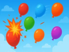 Leikur Balloon Pop Frenzy á netinu
