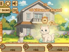 Leikur Click Kitty Idle á netinu