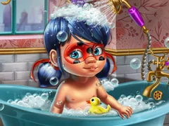 Leikur Ladybug Baby Shower Care á netinu