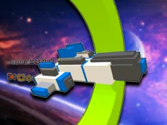 Leikur Hovercraft Spaceship á netinu