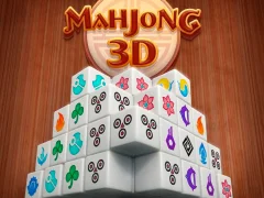 Leikur Mahjong 3D á netinu