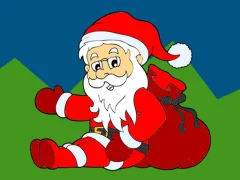 Leikur Santa Claus Coloring Book á netinu