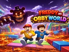Leikur Freddy at Obby World á netinu