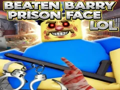 Leikur Beaten Barry Prison Face LOL á netinu