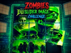 Leikur Zombies Slider Image Challenge á netinu