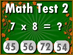 Leikur Math Test 2 á netinu