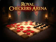 Leikur Royal Checkers Arena á netinu