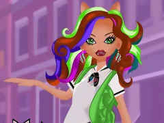 Leikur Monster High Clawdeen á netinu
