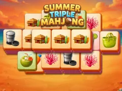 Leikur Summer Triple Mahjong á netinu
