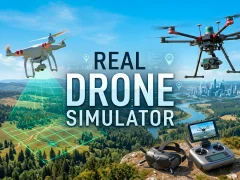 Leikur Real Drone Simulator á netinu