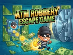 Leikur ATM Robbery Escape Game á netinu