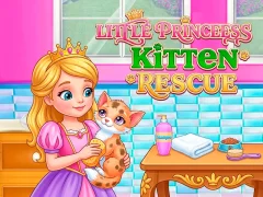 Leikur Little Princess Kitten Rescue á netinu