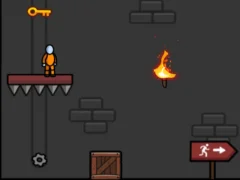 Leikur One Level Stickman Jailbreak á netinu