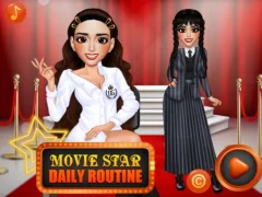 Leikur Movie Star Daily Routine á netinu