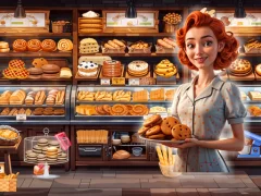 Leikur Hidden Objects Bakery á netinu