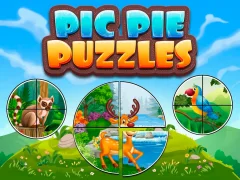 Leikur Pic pie puzzles á netinu
