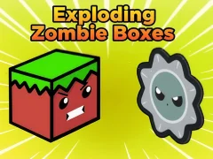 Leikur Exploding Zombie Boxes á netinu