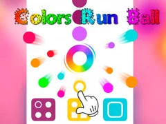 Leikur Colors Run Ball á netinu