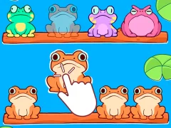 Leikur Sorting frogs á netinu