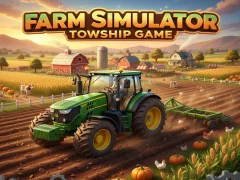 Leikur Farm Simulator Township Game á netinu