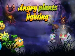Leikur Angry Plants Fighting á netinu