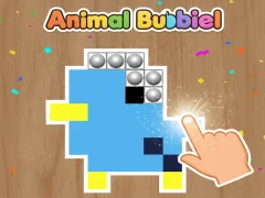 Leikur Animal Bubble Pixel á netinu