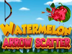 Leikur Watermelon Arrow Scatter á netinu
