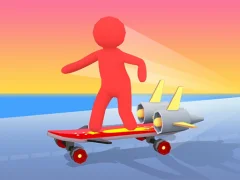 Leikur Crazy Skate Race á netinu