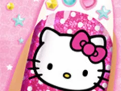 Leikur Hello Kitty Nail Salon á netinu