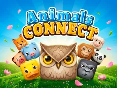 Leikur Animals Connect á netinu