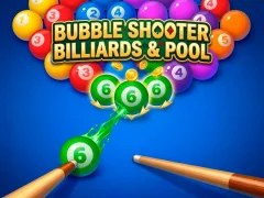 Leikur Bubble Shooter Billiards & Pool á netinu