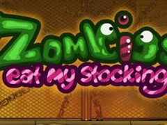 Leikur Zombies Eat My Stocking á netinu