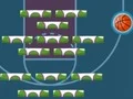 Leikur Basketball Bricks á netinu