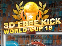 Leikur 3D Free Kick World Cup 2018 á netinu
