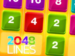 Leikur 2048 Lines á netinu