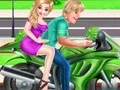 Leikur Anna Bike Accident Love á netinu