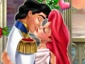 Leikur Mermaid Princess Mistletoe Kiss á netinu