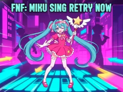 Leikur FNF: Miku Sing Retry Now á netinu