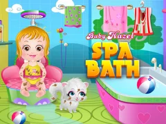 Leikur Baby Hazel Spa Bath á netinu