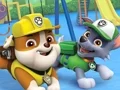 Leikur Paw Patrol Games: Pawsome Playground Builder á netinu