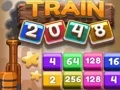 Leikur Train 2048 á netinu