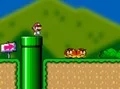 Leikur Super Mario World Flash á netinu