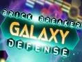 Leikur Brick Breaker Galaxy Defense á netinu