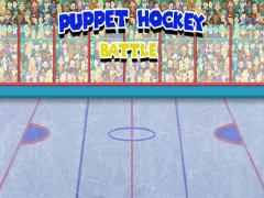 Leikur Puppet Hockey Battle á netinu