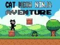 Leikur Cat Meow Ninja Aventure á netinu