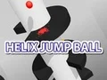 Leikur Helix jump ball á netinu