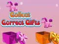 Leikur Collect Correct Gifts á netinu