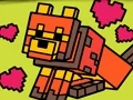 Leikur Easy Kids Coloring Minecraft á netinu