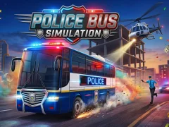 Leikur Police Bus Simulation á netinu
