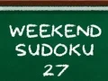 Leikur Weekend Sudoku 27 á netinu